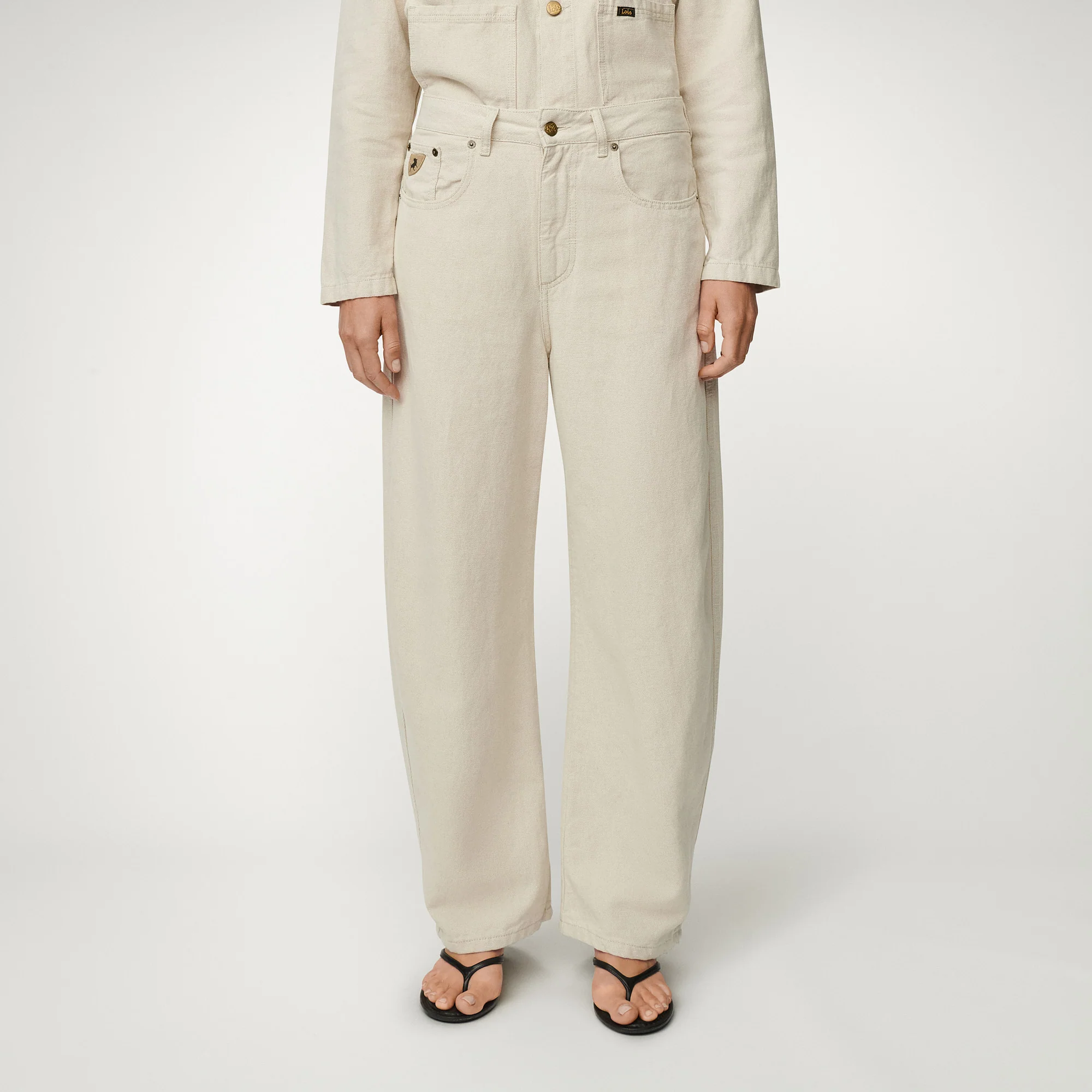 Lois Dali jeans Natural linnen
