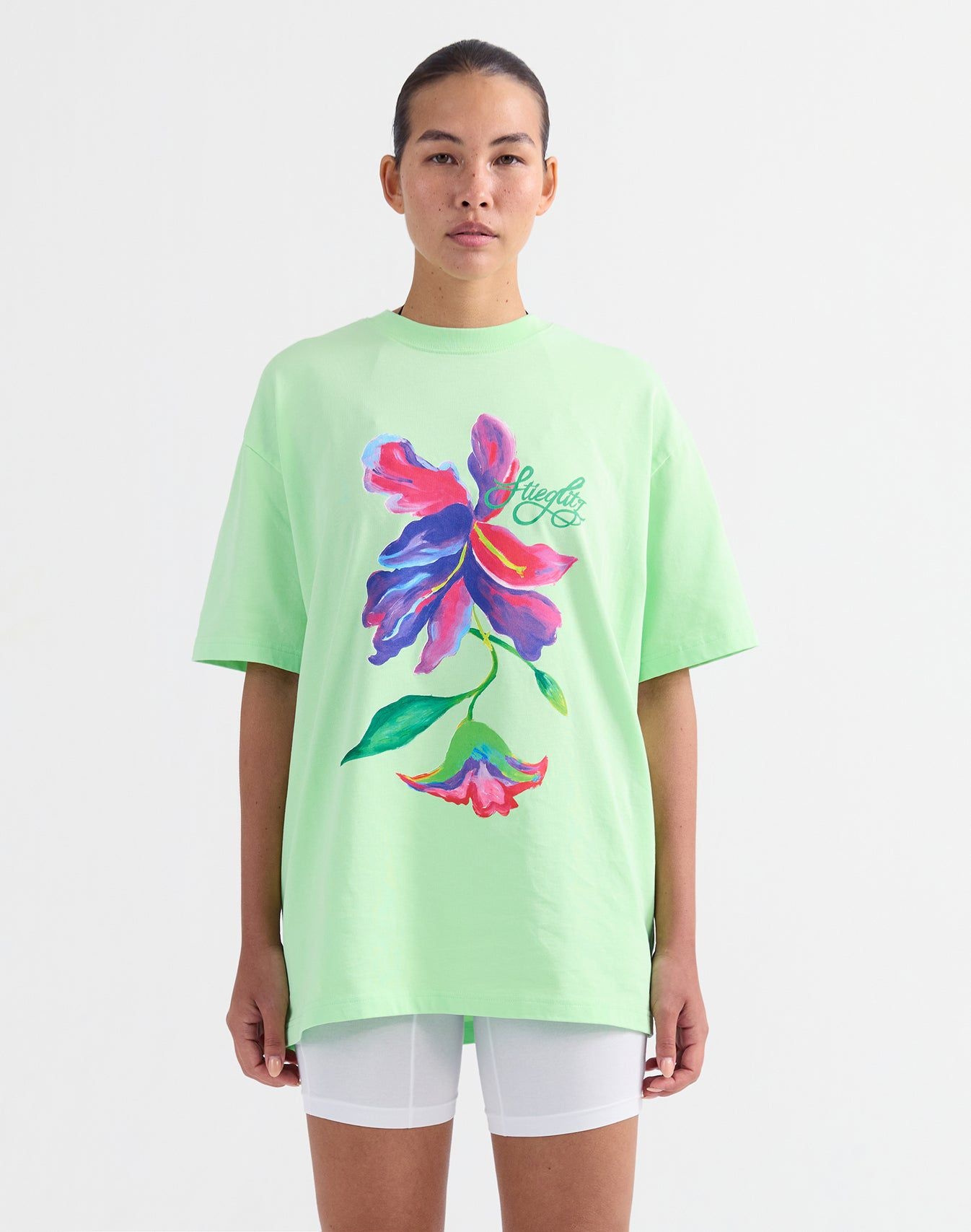 Stieglitz Philo oversized T-shirt Green
