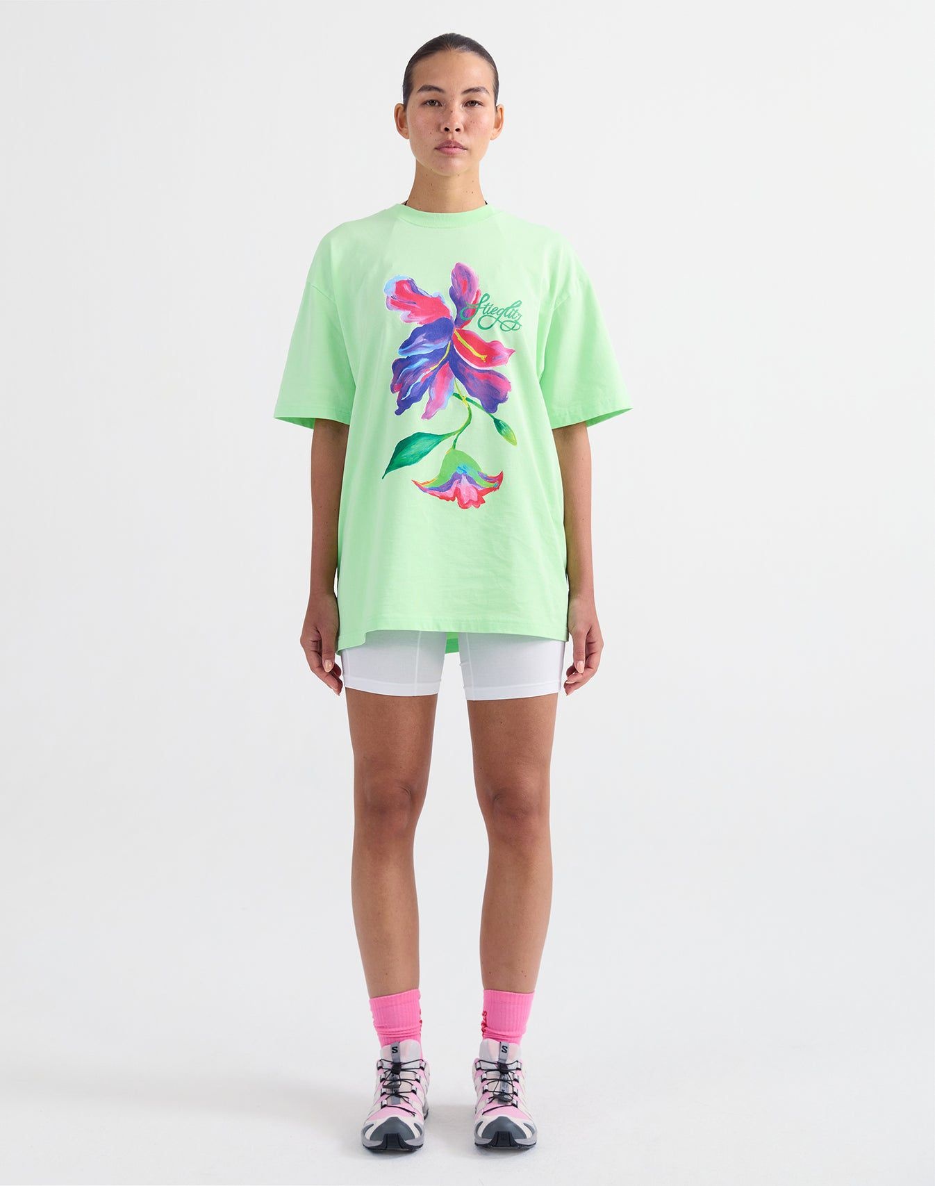 Stieglitz Philo oversized T-shirt Green
