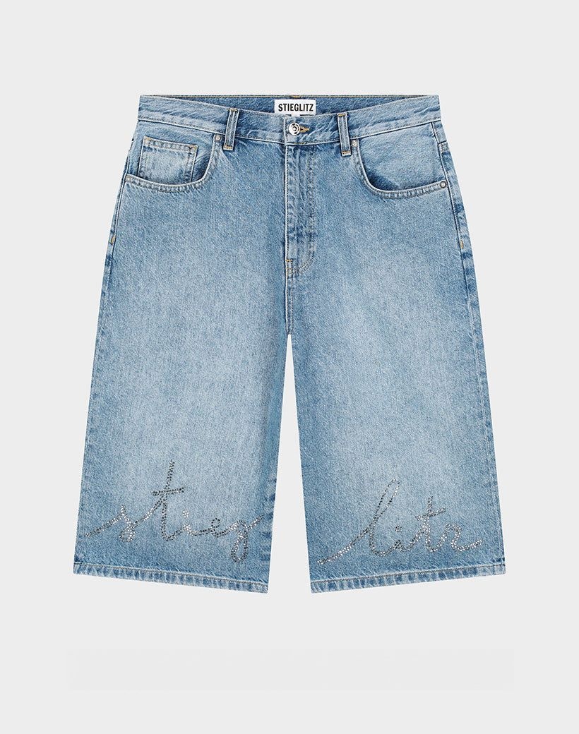 Stieglitz Fabio denim shorts Denim blue