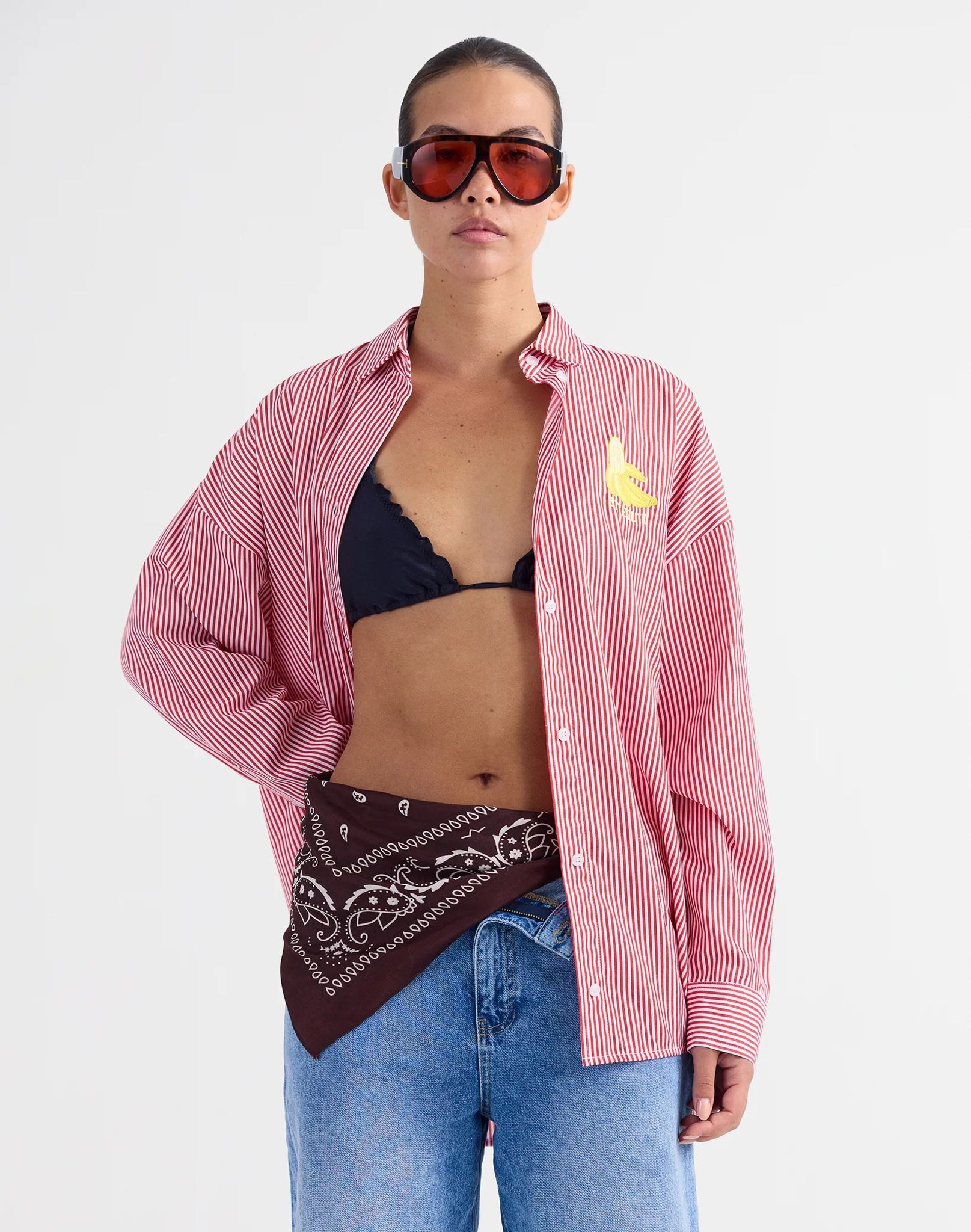 Stieglitz Lua blouse red