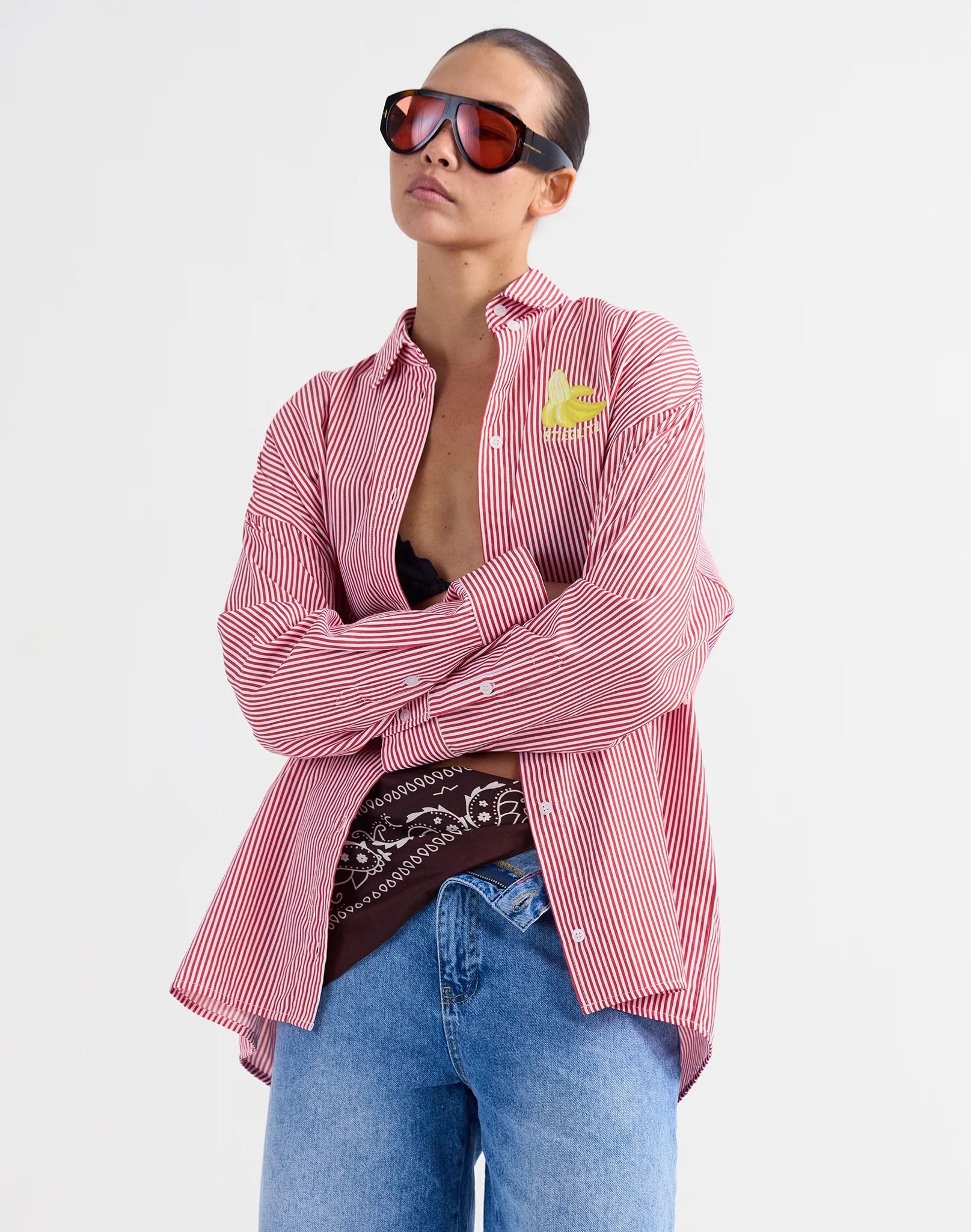 Stieglitz Lua blouse red