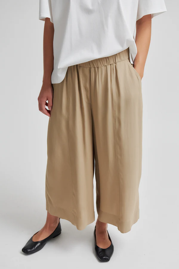 Second Female Grenoble cropped trousers Camel