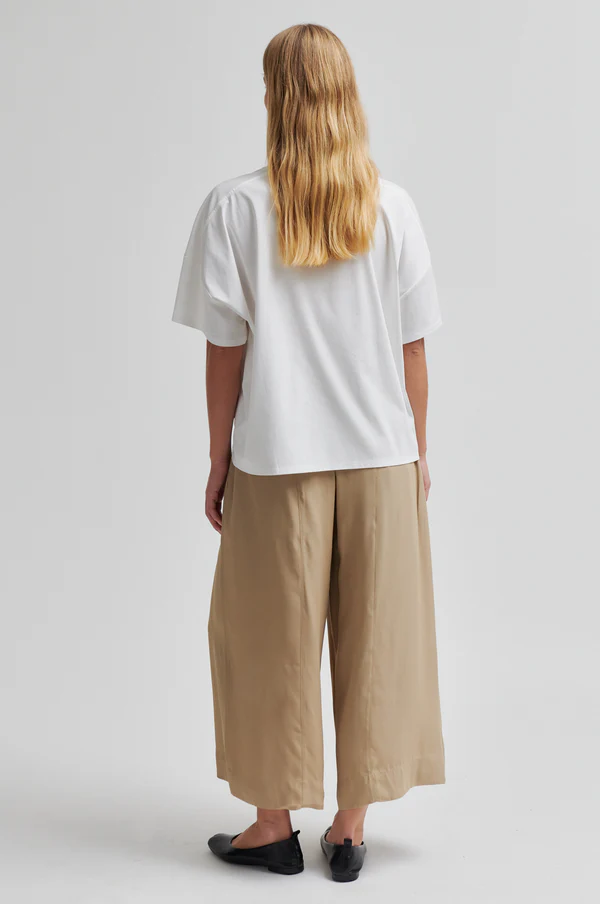 Second Female Grenoble cropped trousers Camel