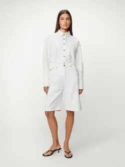 Lois Camille short White