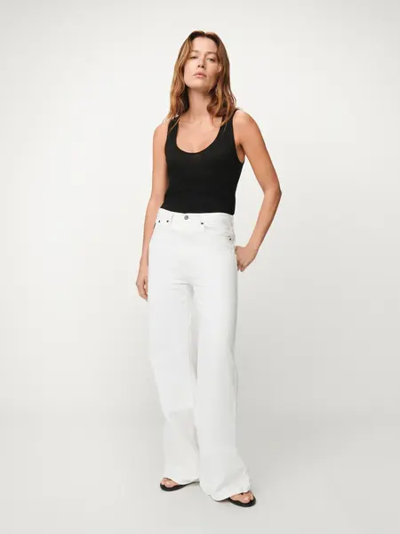 Lois Skater loose Z jeans White