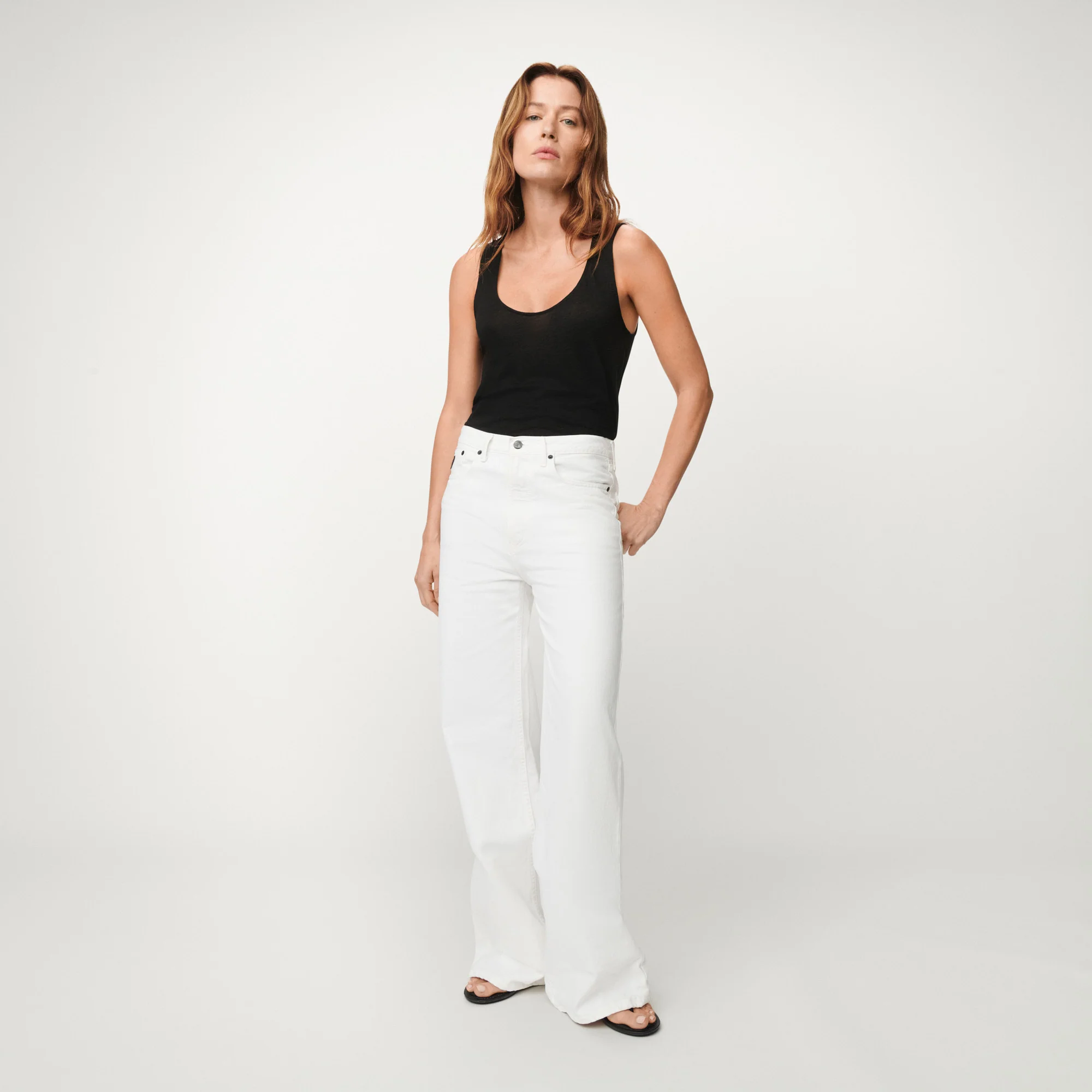 Lois Skater loose Z jeans White