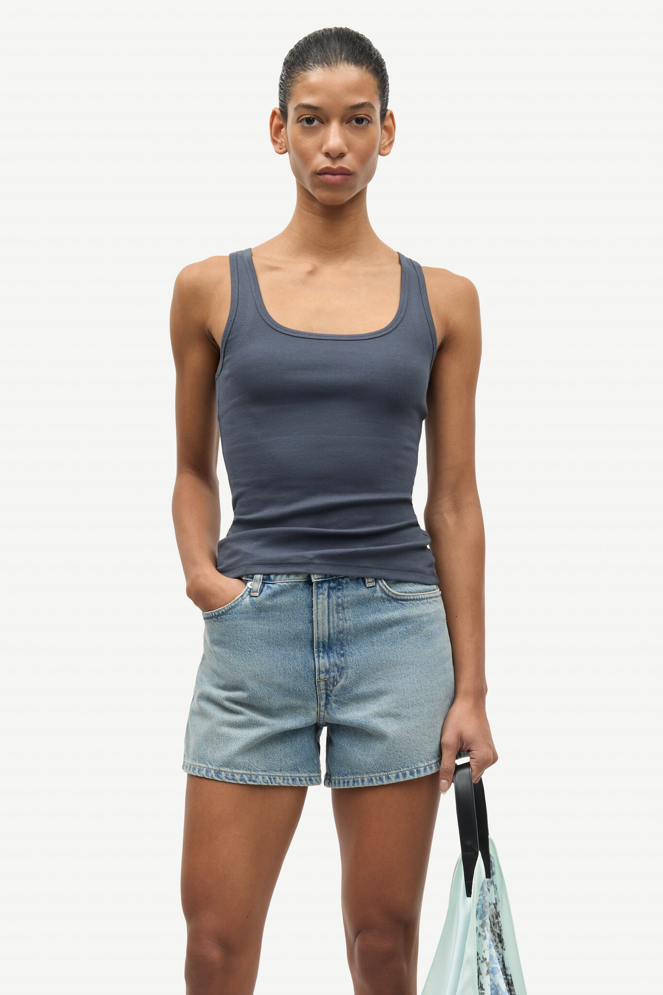 Samsoe Samsoe Saamanza tank top Ombre blue