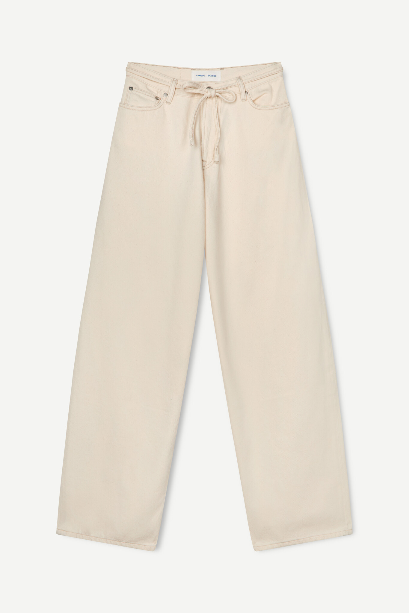 Samsoe Samsoe Saharper jeans belt Soft natural