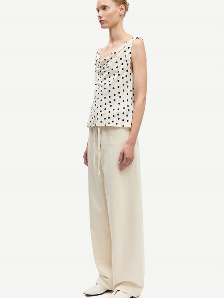 Samsoe Samsoe Saharper jeans belt Soft natural