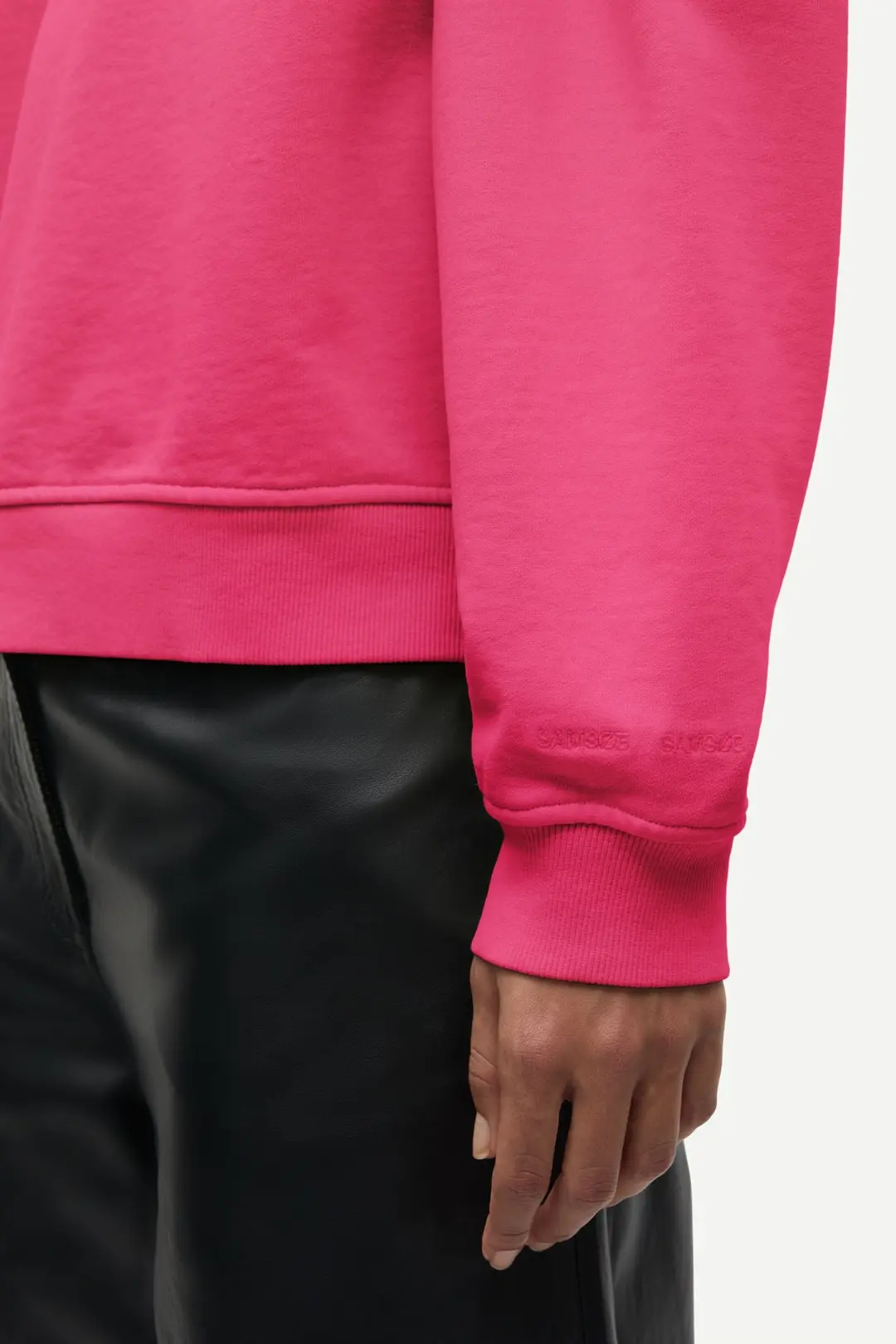 Samsoe Samsoe Savan sweat Cherries jubilee pigment