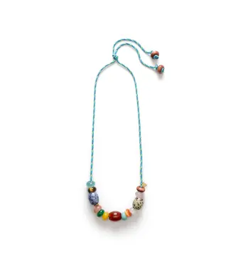 Anni Lu Poolside necklace Lagoon