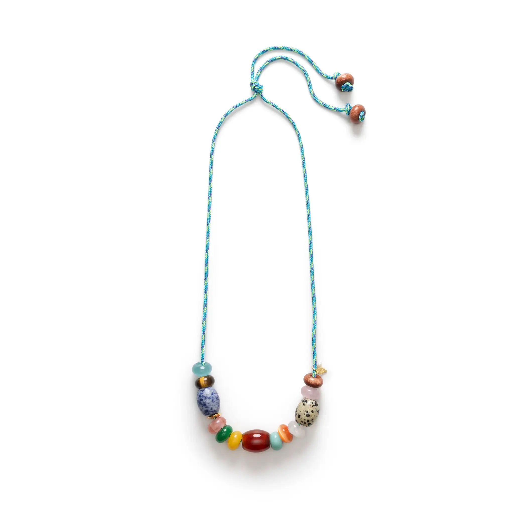 Anni Lu Poolside necklace Lagoon
