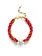 Anni Lu Scarlet wave bracelet Bright red