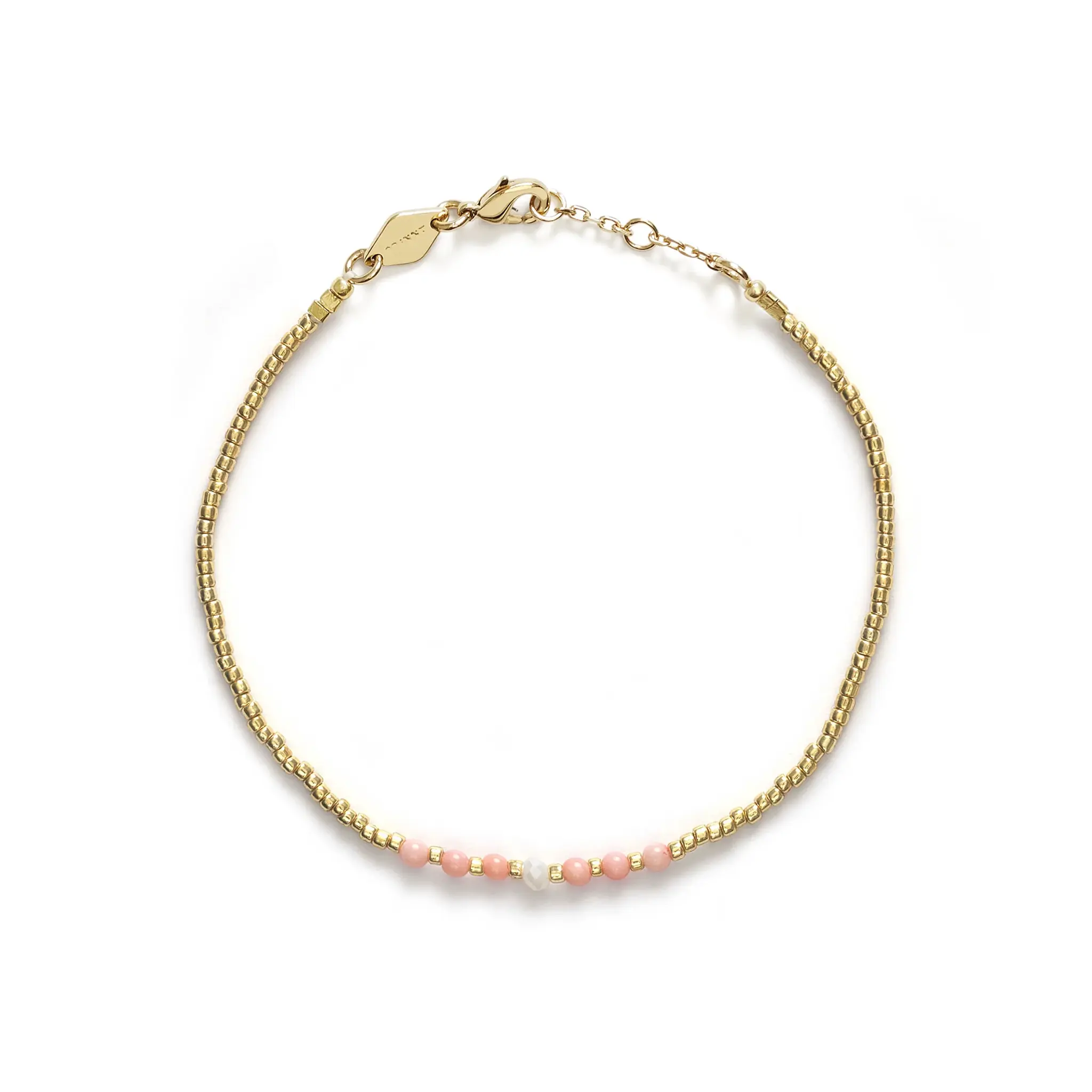 Anni Lu Bead & gem bracelet Blossom