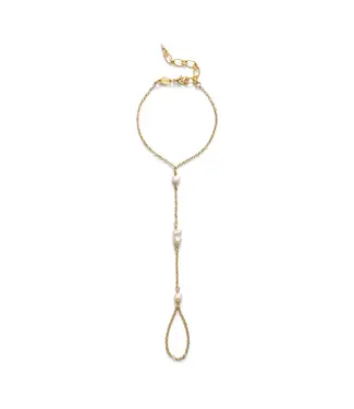Anni Lu Pearly handchain Gold