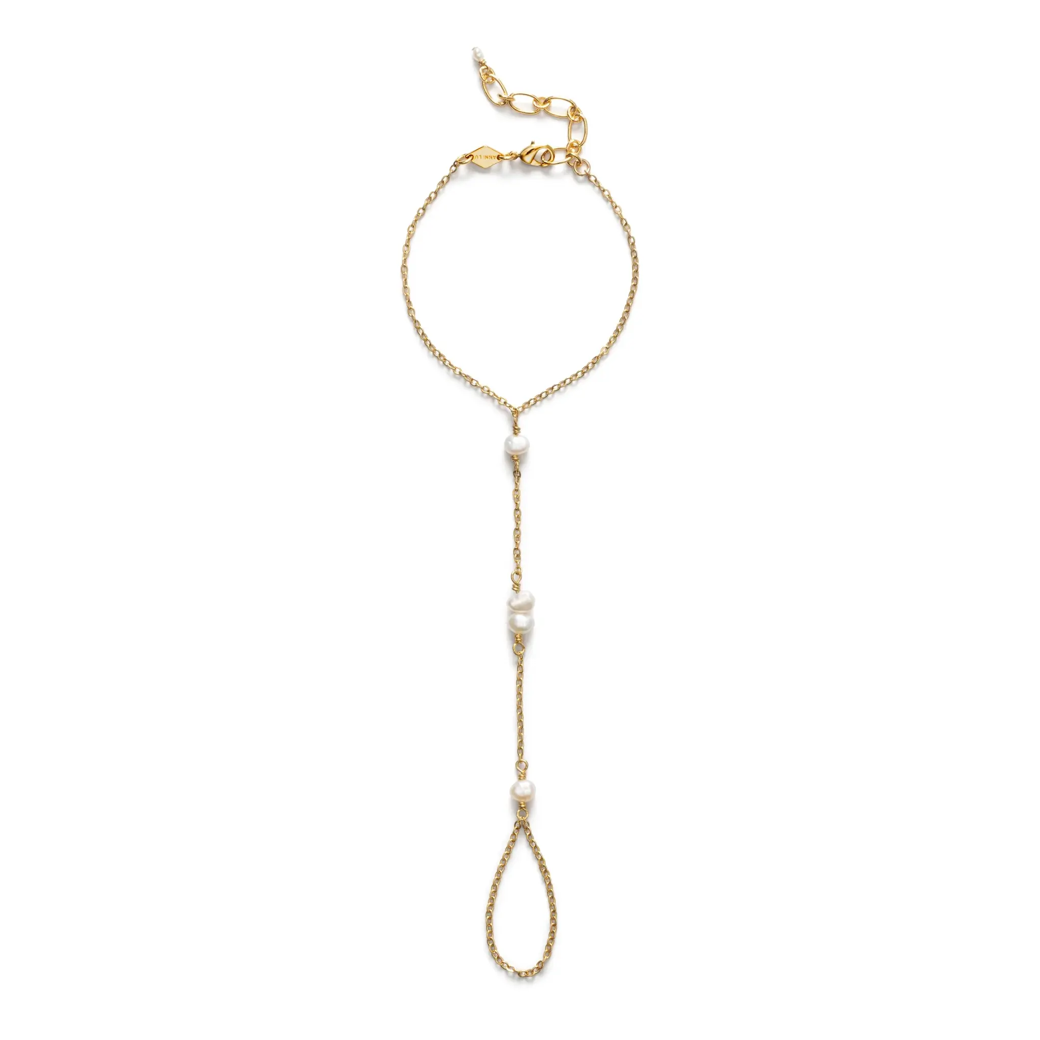 Anni Lu Pearly handchain Gold