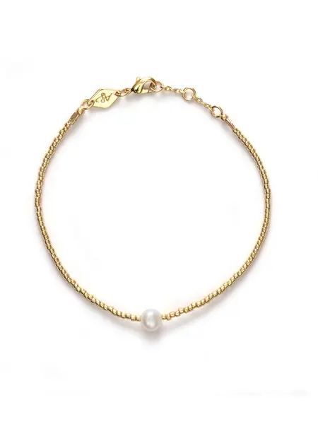 Anni Lu Pearly bracelet Gold