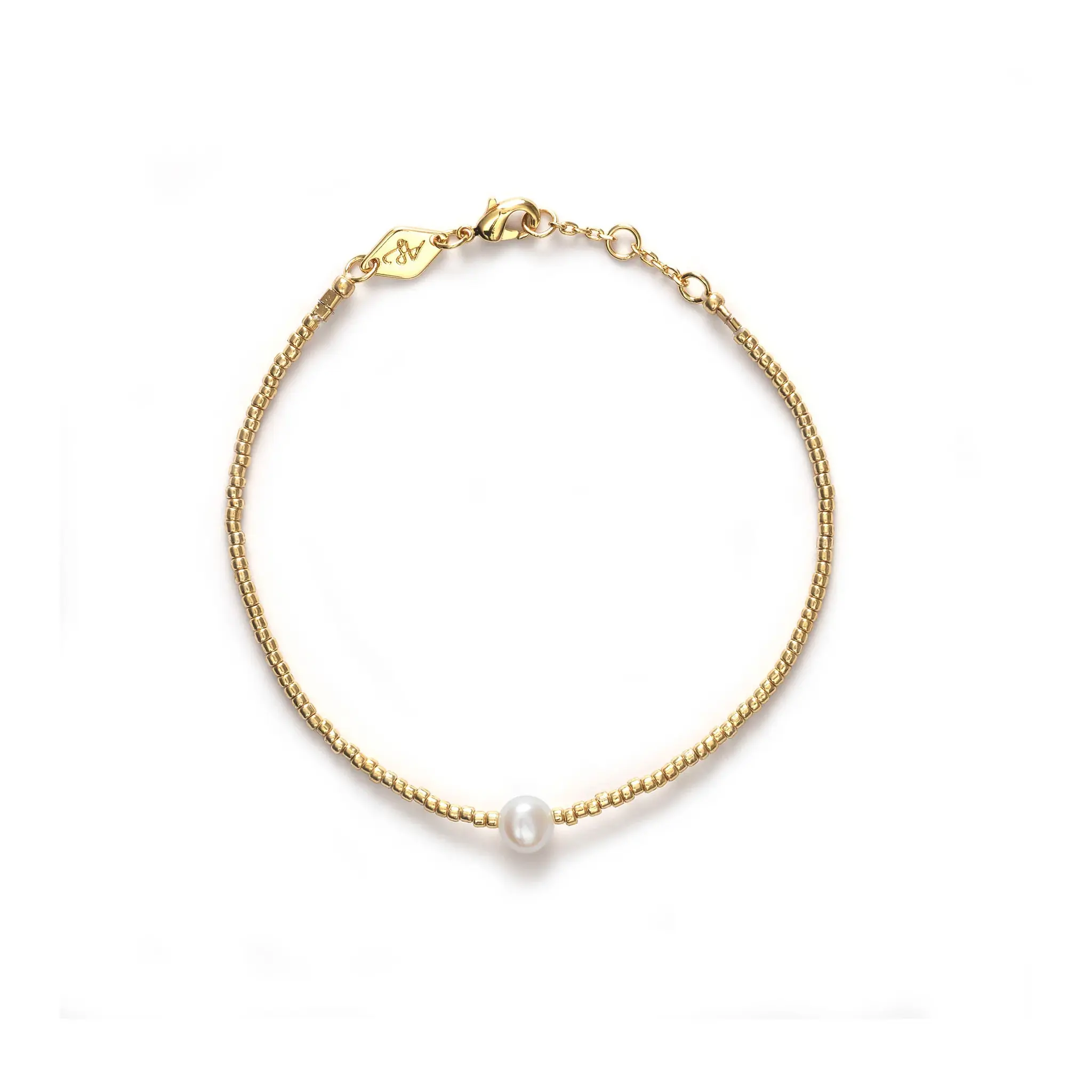 Anni Lu Pearly bracelet Gold