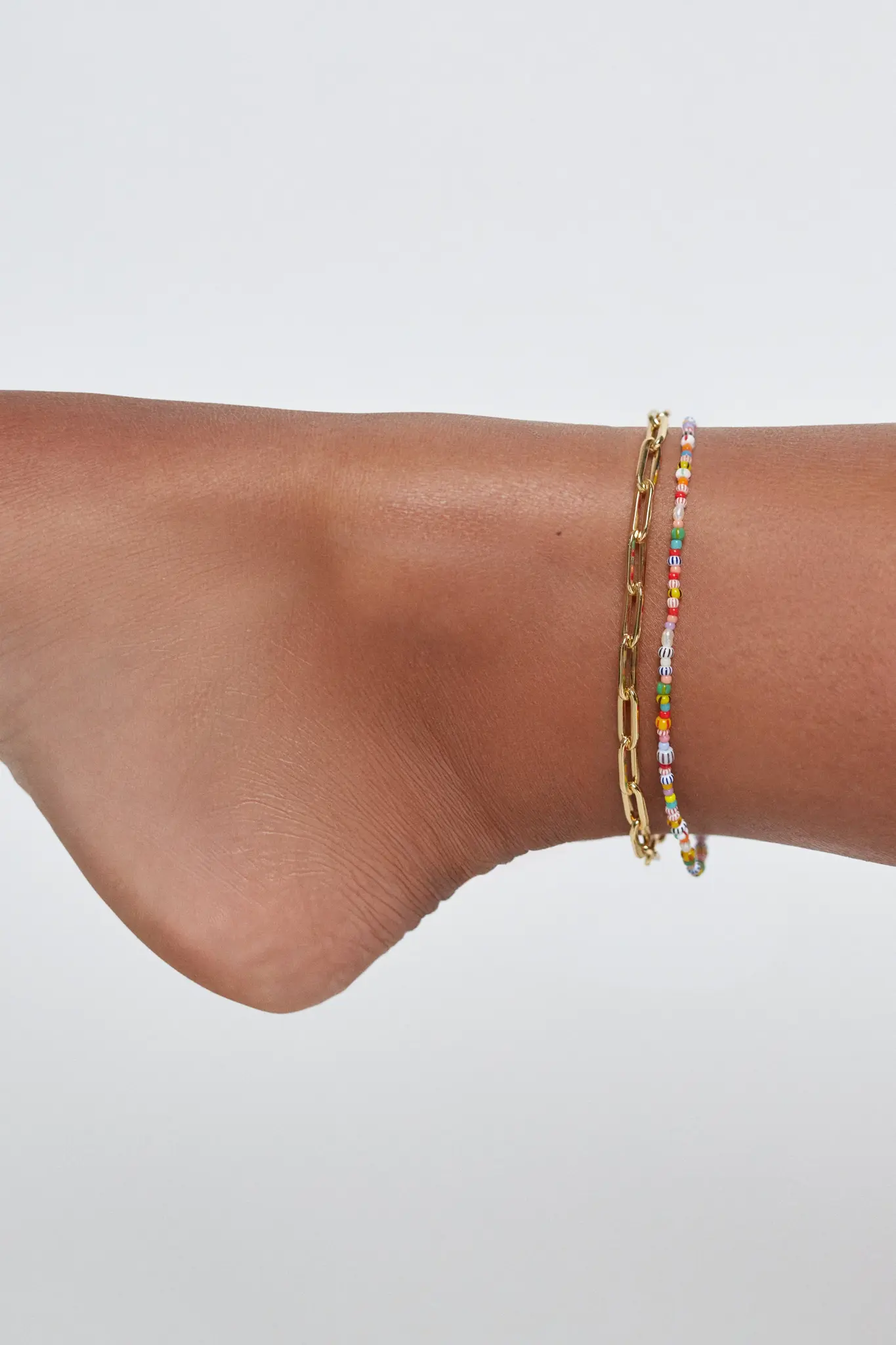 Anni Lu Golden hour anklet Gold