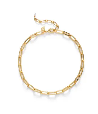 Anni Lu Golden hour anklet Gold