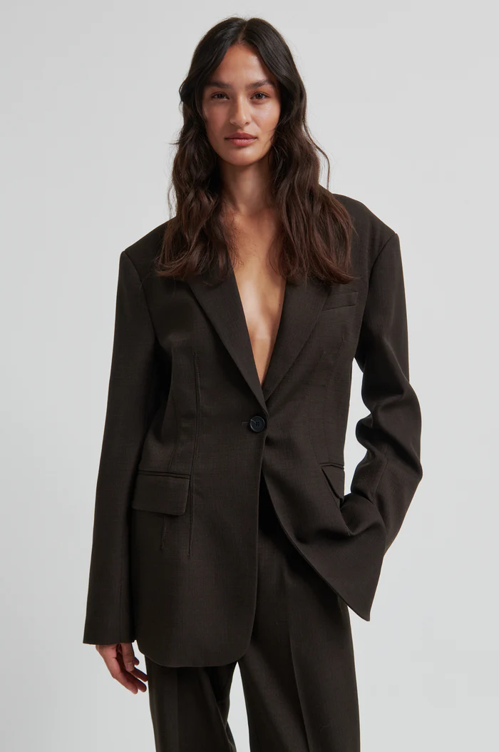 Second Female Sella trousers Chocolate torte