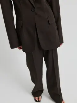 Second Female Sella trousers Chocolate torte