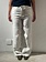 Lois Skater loose-Z linen pants White