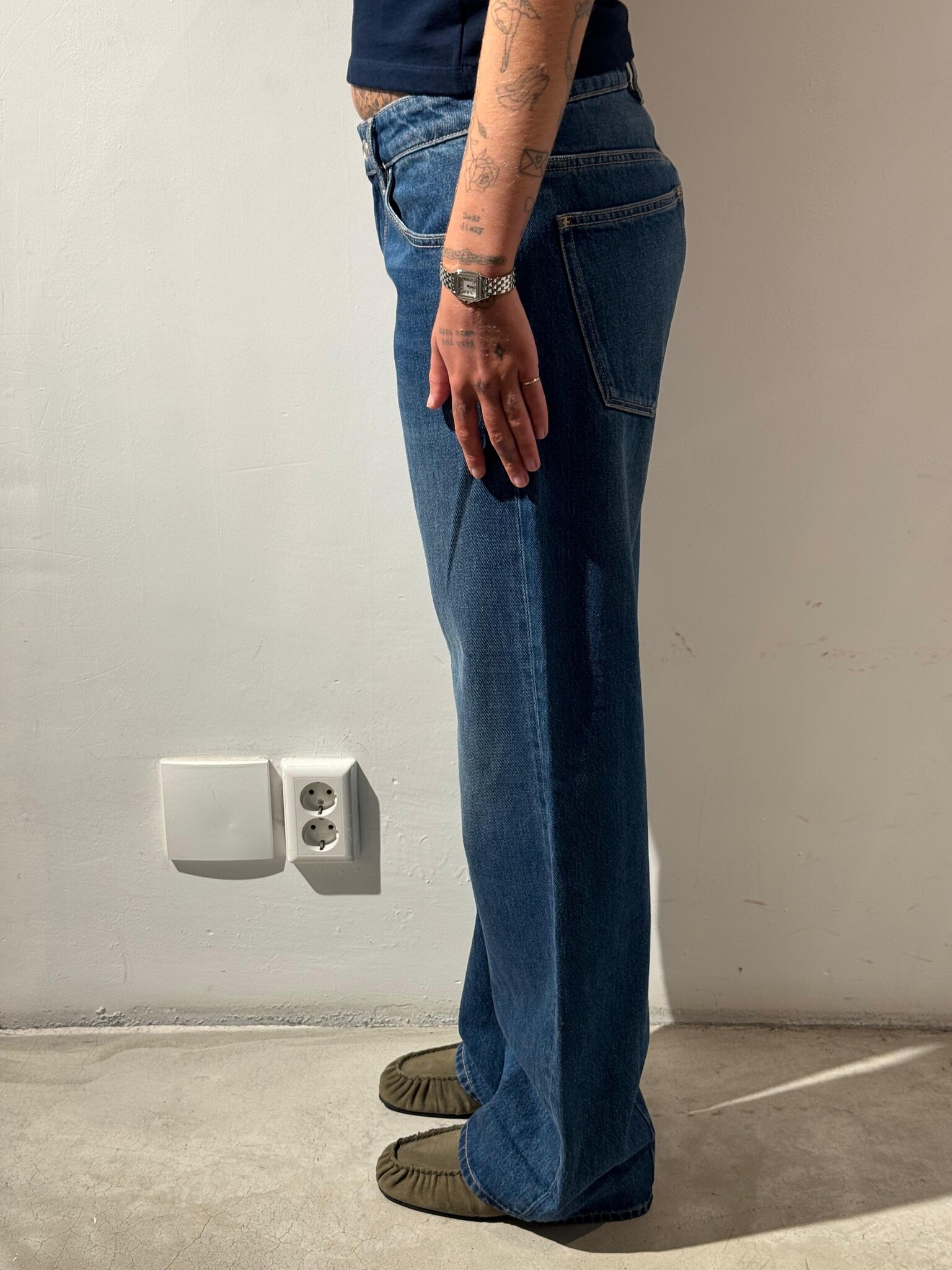 Neuw Daria baggy classic Mid vintage indigo