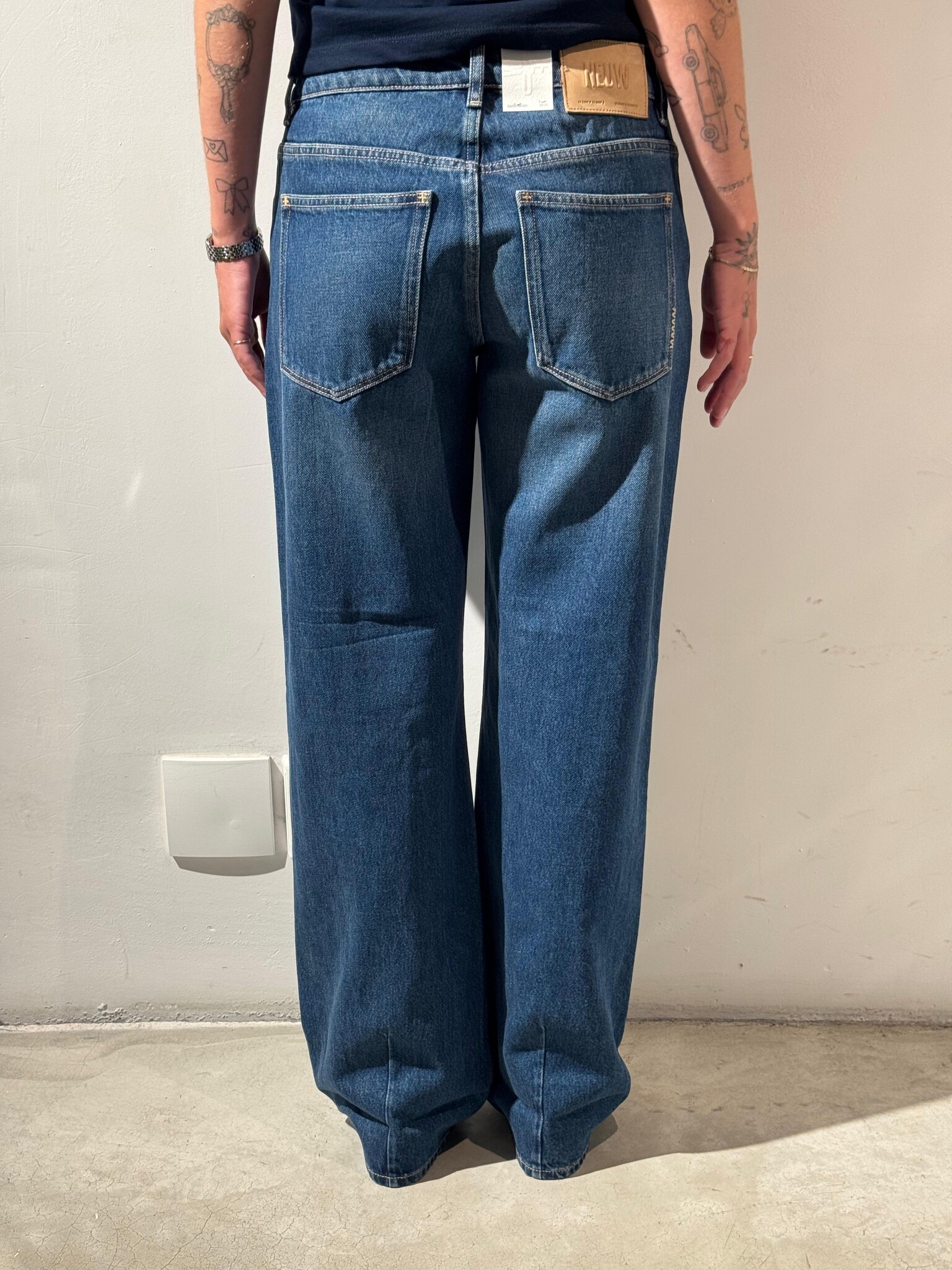 Neuw Daria baggy classic Mid vintage indigo