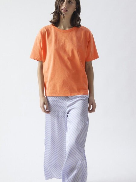 American Vintage FIZ02A T-shirt Abricotine vintage