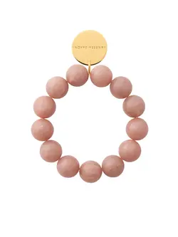 Vanessa Baroni Beads flex bracelet Blush marble