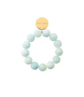 Vanessa Baroni Beads flex bracelet Cloud  marble