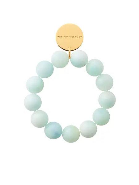 Vanessa Baroni Beads flex bracelet Cloud  marble