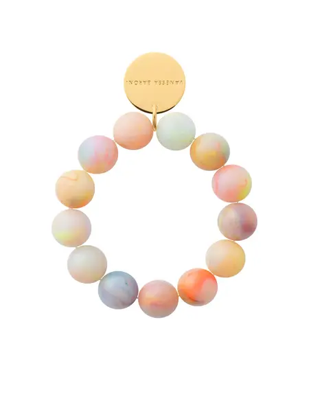Vanessa Baroni Beads flex bracelet Neon rainbow