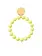 Vanessa Baroni Mini beads flex bracelets Butter yellow