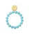 Vanessa Baroni Mini beads flex bracelets Opaline blue