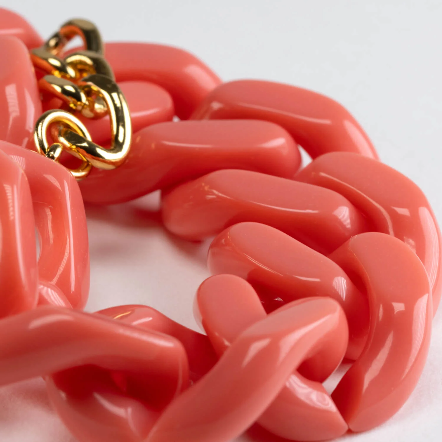 Vanessa Baroni Flat chain bracelet New flamingo