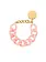 Vanessa Baroni Flat chain bracelet Peach sorbet
