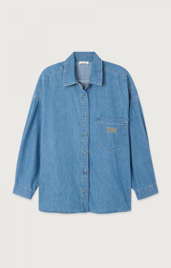 American Vintage IZE06A shirt Medium blue