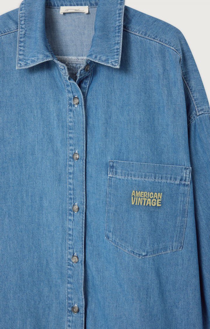 American Vintage IZE06A shirt Medium blue