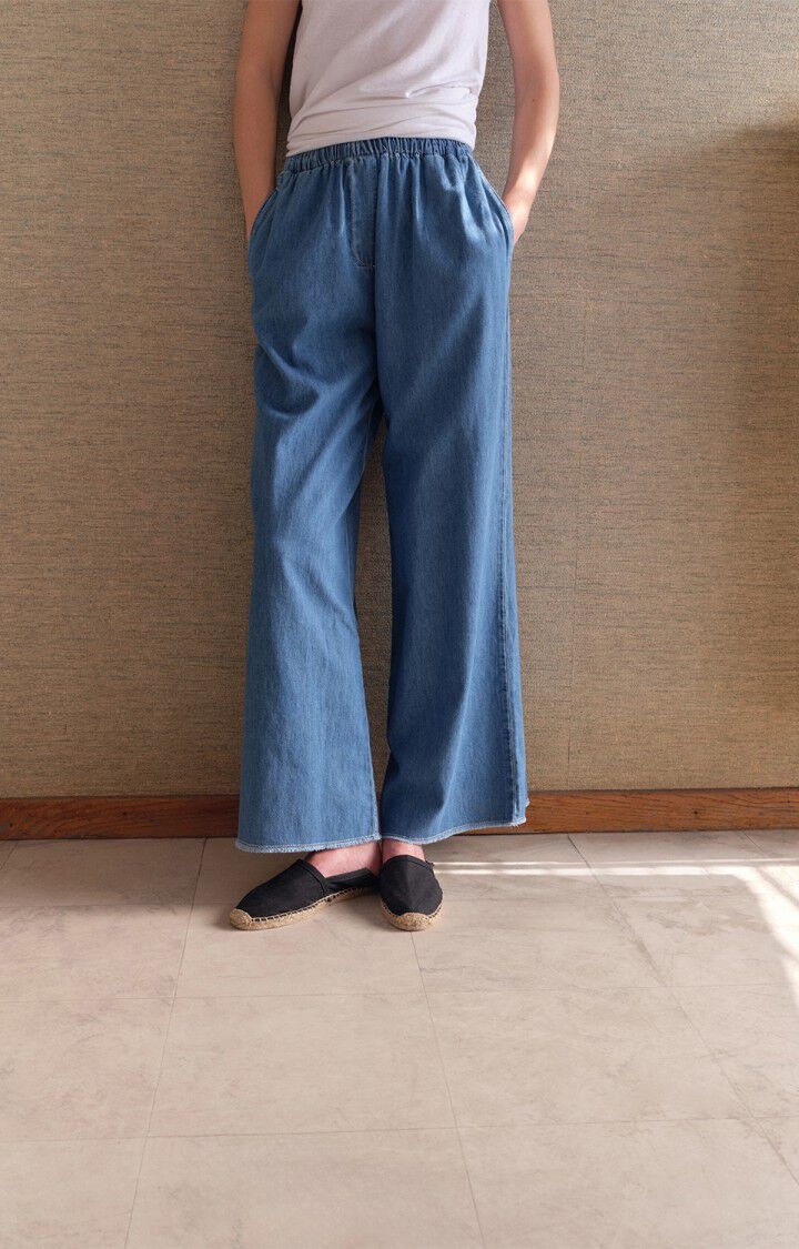 American Vintage IZE10A pantalon Medium blue