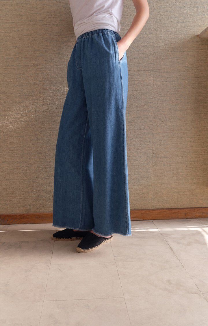American Vintage IZE10A pantalon Medium blue