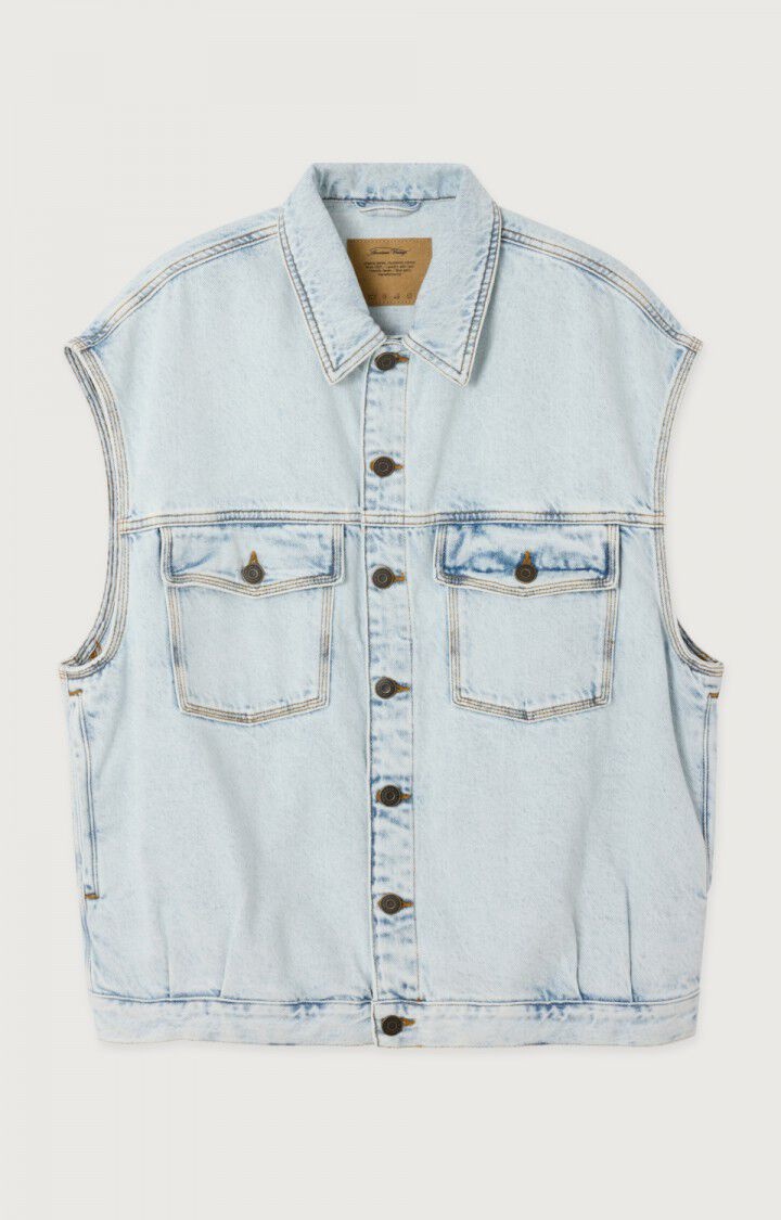 American Vintage JOY16L gilet Winter bleached