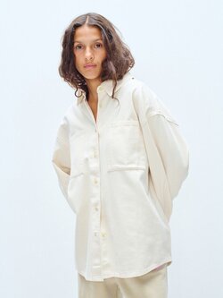 American Vintage LYC06A shirt Ecru