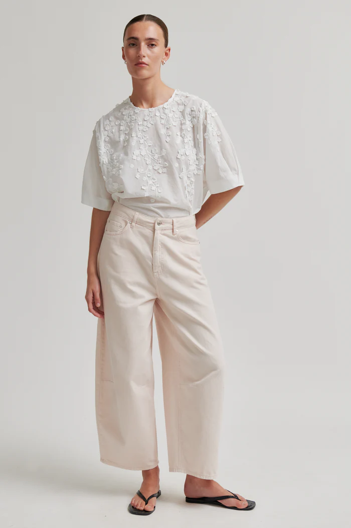 Second Female Farrow blouse White