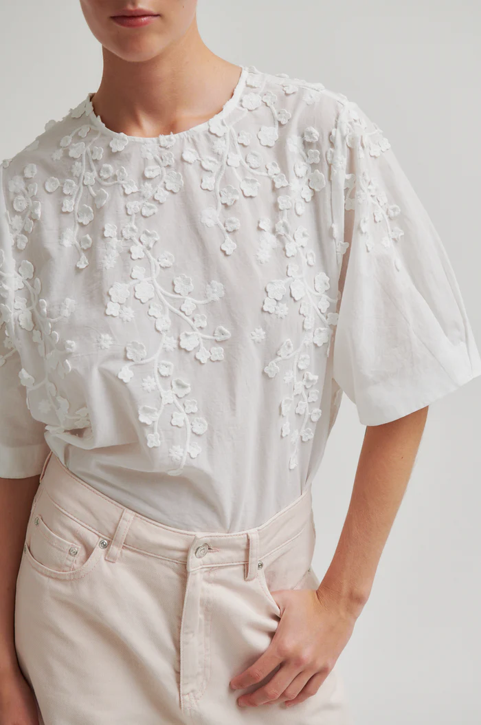 Second Female Farrow blouse White