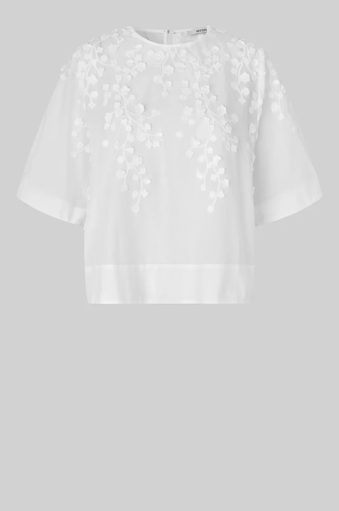 Second Female Farrow blouse White
