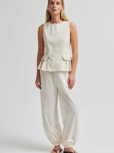 Second Female Avida trousers Eggnog