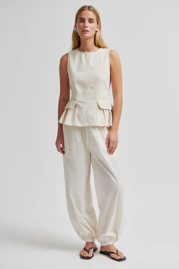 Second Female Avida trousers Eggnog